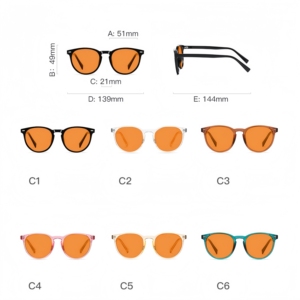 Anti-Blue Light Computer Glasses for Men Fashion 100% Blue-Light Blocker Eyeglasses OEM Wholesale High-end Custom TR90 <strong>Frame</strong> - Product Image 4