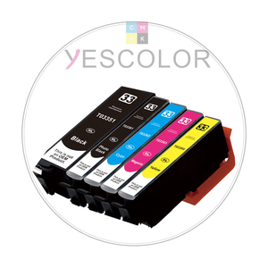 <span class=keywords><strong>Cartouche</strong></span> <span class=keywords><strong>d</strong></span>'<span class=keywords><strong>encre</strong></span> Yescolor Premium compatible T3351 T3361 T3362 T3363 T3364 pour imprimante <span class=keywords><strong>Epson</strong></span> Premium <span class=keywords><strong>XP</strong></span>-630 <span class=keywords><strong>XP</strong></span>-530 <span class=keywords><strong>XP</strong></span>-830 - Product Image 1