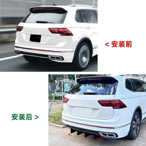 สปอยเลอร์หลังแบบมันเงาสีดำ ยี่ห้อ Amp-Z สำหรับรถยนต์ Volkswagen Tiguan R-Line Mk2.5 ปี 2021-23 สไตล์แต่ง - Product Image 4