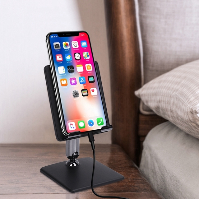 Custom Promo Foldable Portable Cellular Support Cute Aluminum Mobile Phone Stand Holder for iPhone Desk Stand Promotional