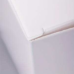 กล่องกระดาษพับได้สีขาว ดำ น้ำตาล สำหรับบรรจุภัณฑ์อาหารขนาดเล็ก ราคาถูก รับผลิตตามสั่ง ขายส่ง - Product Image 3