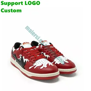 Custom Factory Original Custom Logo Basketballs chuhe Custom Sb High und Low Cut Leder Sneakers Schuhe