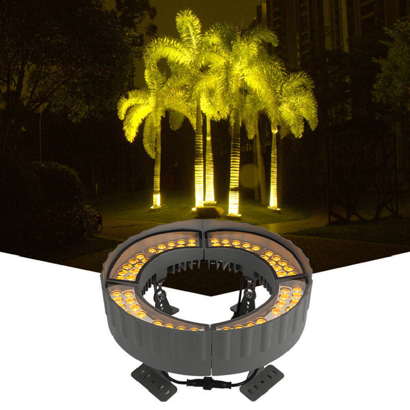 Outdoor Palm Tree Light Ip65 Waterproof Park Garden Floodlight Landscape Light Pole Post Coconut Hug Tree Light