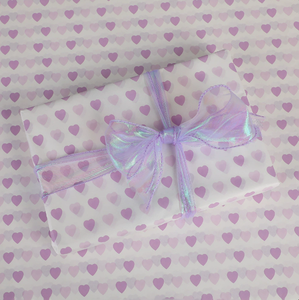 Papel de seda estilo corazón de amor, papel de regalo fino para festividades y regalos hechos a mano. - Product Image 2