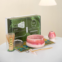 Ensemble de thé Matcha japonais haut de gamme, coffret cadeau en céramique, bol de cérémonie du thé, souvenir transfrontalier Bai Ben Li