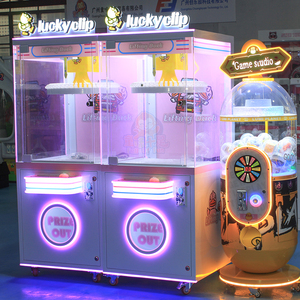 Nouvelle machine de jeu d'arcade à griffes pour attraper les poupées, pour le commerce, pour la capture de jouets, mini-machine à monnayeur - Product Image 2