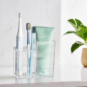 ที่ตั้งแปรงสีฟันอะคริลิคสำหรับจัดเก็บปากกาที่วางบนเคาน์เตอร์ - Product Image 6