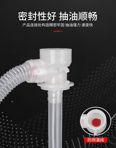 <span class=keywords><strong>Pompe</strong></span> à siphon <span class=keywords><strong>manuelle</strong></span> portable pour voiture, tuyau de transfert de liquide, essence, huile, siphon - Product Image 3