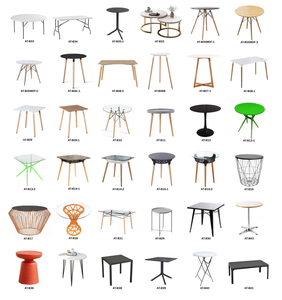 <span class=keywords><strong>Table</strong></span> de réception ronde en pierre frittée tendance, <span class=keywords><strong>table</strong></span> de négociation et de conférence moderne pour bureaux, hôtels, cafés et zones commerciales - Product Image 4