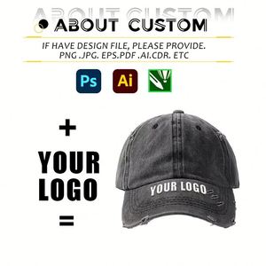 Casquette de baseball en denim pour homme, personnalisée avec logo brodé, en coton, promotionnelle - Product Image 3
