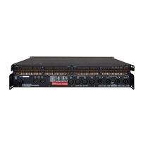 Amplificateur métallique de classe H 2U 4 canaux haute puissance stable AUWAY FP10000Q 10000 Watts pour audio professionnel extérieur stéréo