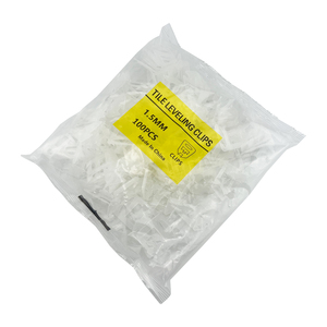 Clips <span class=keywords><strong>de</strong></span> nivellement <span class=keywords><strong>de</strong></span> carreaux réutilisables en plastique, 1.5MM, 100 pièces, entretoises pour l'installation <span class=keywords><strong>de</strong></span> carreaux <span class=keywords><strong>de</strong></span> sol et <span class=keywords><strong>de</strong></span> mur, pour la construction et la rénovation <span class=keywords><strong>de</strong></span> la maison - Product Image 5