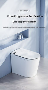 Inodoro Inteligente de Cerámica con Certificación Australian Watermark, Control Remoto, Forma Alargada, Drenaje <span class=keywords><strong>en</strong></span> Forma de S, Asiento con Calefacción - Product Image 2