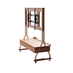 <span class=keywords><strong>Mobile</strong></span> <span class=keywords><strong>TV</strong></span> <span class=keywords><strong>Moderno</strong></span> in Legno Massello Rimovibile con Supporto Girevole per Soggiorno, Appartamento, Hotel, Camera da Letto - Product Image 5