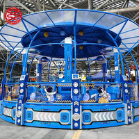 Tren Eléctrico Infantil con Techo para Niños, Atracción de Tren de Bolas de Agua para Centros Comerciales, Mini Parque de Atracciones para Niños
