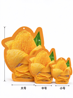 Sachets d'emballage plastique refermables personnalisés, résistants aux déchirures, de qualité alimentaire, pour petites quantités et snacks, vente au détail