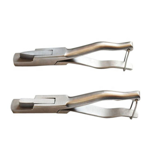 Dụng Cụ Thú Y Bằng Thép Không Gỉ Kìm Đánh Dấu Tai Hình Chữ U/V - Product Image 1