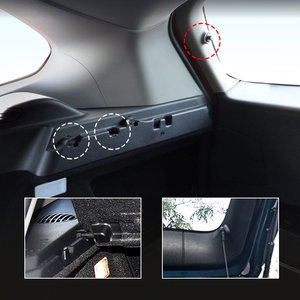 Copribagagliaio Non Retrattile Ripiano Posteriore per BMW X1 2017-2022 F48 Copertura Vano di Carico - Product Image 3