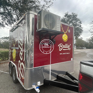 2025 Precio de fábrica Carro de comida personalizado Restaurante Remolque de leche a la venta Houston <span class=keywords><strong>California</strong></span> con sistema contra incendios para remolque de comida - Product Image 5