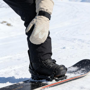 <span class=keywords><strong>Gants</strong></span> de ski d'hiver imperméables et résistants à l'abrasion avec sangle réglable, isolés, chauds, coupe-vent, unisexes, pour l'extérieur, vente en gros - Product Image 3