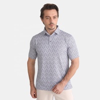 Camisetas de Golf de Poliéster y Spandex de Alto Rendimiento, Personalizadas OEM, de Secado Rápido, para Hombre
