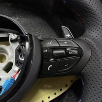 Volant de direction en cuir sport noir pour BMW F30 F20 M3 M5 F10 F11 E90 F36 X5 F15 M4 F82 E93 E91 E70 X1 E84 F32 Accessoires de voiture