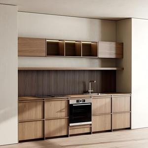 Gabinetes de cocina, almacén de EE. UU., unidades de cocina, base de fregadero de metal, gabinetes de madera para cocina - Product Image 2