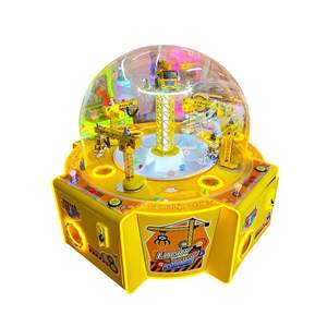 Máquina expendedora de regalos operada con monedas, máquina de garras para 4 jugadores, juego de empuje de monedas para parques de atracciones, máquina de garras para niños en centros comerciales - Product Image 1