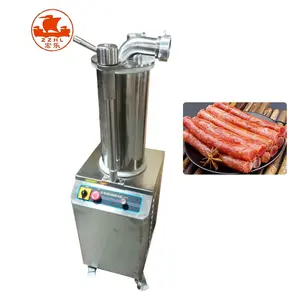 Automatic hydraulic electric sausage filler sausage stuffer sausage making machine price