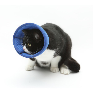 Yükseltilmiş ayarlanabilir küçük boy Pet köpek koni yumuşak nefes kurtarma yaka cerrahi kurtarma için Pet bakım aksesuarı - Product Image 6