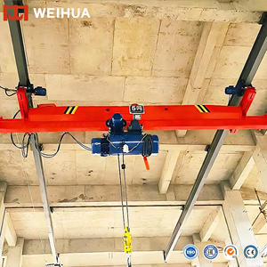 رافعة جسرية معلقة أحادية العارضة بعوارض على شكل I بطول 6 متر مع رافعة كهربائية، سعات 1.5 طن، 3 طن، 5 طن، 10 طن، 15 طن، 20 طن، 32 طن للبيع - Product Image 3