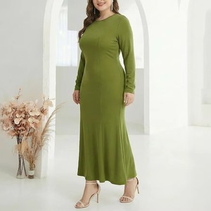 Abito Lungo Vintage Invernale Antistatico da <span class=keywords><strong>Donna</strong></span>, <span class=keywords><strong>Taglia</strong></span> Grande, Stile Etnico Mediorientale - Product Image 6