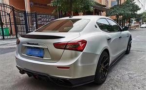 Faldas laterales de fibra de carbono para <span class=keywords><strong>Maserati</strong></span> Ghibli Sedan <span class=keywords><strong>4</strong></span> puertas 2014-2021 - Product Image 5