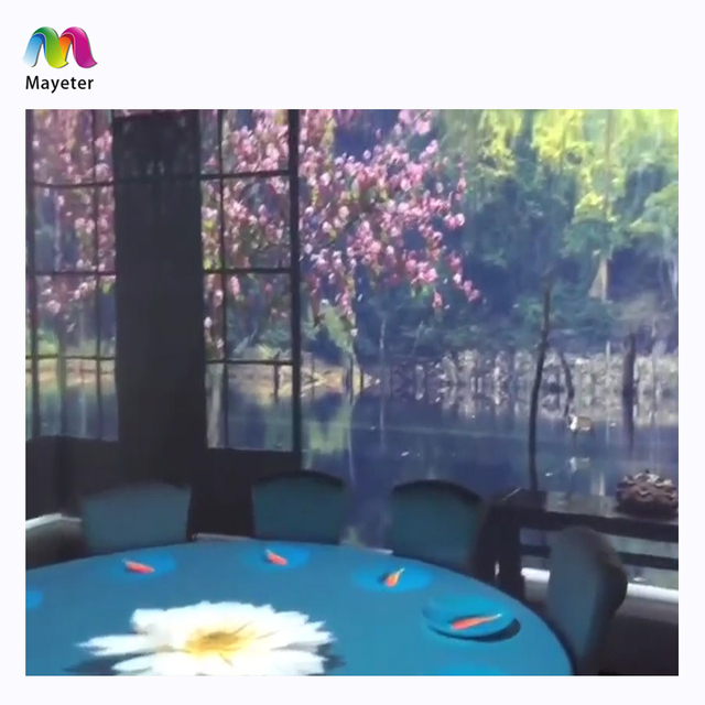 Newest Mayeter MYT-011 Metal Shell Indoor Interactive Projector 50+ Games for Restaurant Immersive 3D Holographic Dining Table