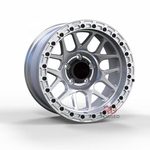 Jantes Beadlock OEM ODM <span class=keywords><strong>4x4</strong></span> roues argentées 17*<span class=keywords><strong>10</strong></span> PCD 4*100 5*114.3 pour Dodge Challenger <span class=keywords><strong>SRT</strong></span> Hellcat Jailbreak Red Eye - Product Image 5