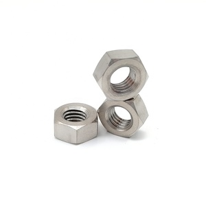 Chất lượng cao din934 Titanium Hexagon Nuts M4 M6 M7 M10 M12 M14 đánh bóng kết thúc trực tiếp cung cấp bởi nhà sản xuất - Product Image 1