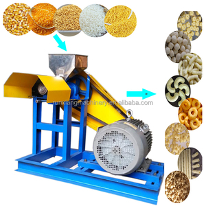 Máquina Extrusora de Alimentos Pequeña de Tipo Tornillo para Procesamiento de Granos, para el Fabricación de Arroz con Fideos, Arroz con Sopa, Arroz Integral y Pequeños Snacks de Maíz - Product Image 5