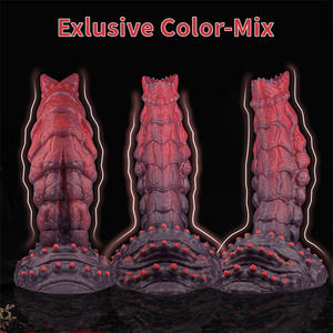 Neuankömmling Sexspielzeug für Erwachsene Fantasy Beast Big <span class=keywords><strong>Octopus</strong></span> Alien Dildo Silikon Ozean Monster für Männer und Frauen - Product Image 2