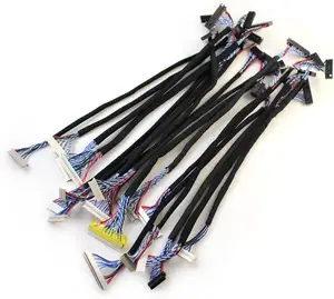 Common Used Universal LVDS Cable For LCD Display Panel Controller Support 14-26 Inch Screen