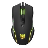 Ratón para Juegos ONIKUMA CW905, Ergonómico, con Iluminación, 6400 DPI, Óptico, USB, con Cable, para Computadora