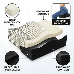 Coussin de siège BBL en mousse à mémoire de forme à récupération lente après chirurgie, pour le soutien des fesses et la récupération, idéal pour la conduite automobile et l'usage domestique, OEM - Product Image 3