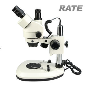 <span class=keywords><strong>PCB</strong></span>検査顕微鏡用7x-45x光学工業用三眼電子ズームステレオ顕微鏡 - Product Image 2