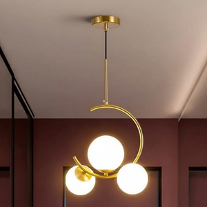 Lámpara de techo náutica Sala de estar Restaurante Lámparas y hoteles Habitación dorada Decoración del hogar y la Oficina Lámpara de luz - Product Image 1