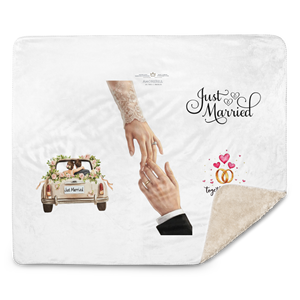Coperta in sherpa AmoreBell Love Bride - Product Image 4