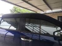 Kit de Conversión de Carrocería para Camioneta, Visera para Puerta, Protección Solar y Contra la Lluvia, para DMAX D-MAX 2008-2021