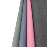 Cuir synthétique en PVC avec grain de perle et texture de litchi pour sacs de canapés de sièges de voiture-Accessoires d'emballage portables