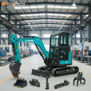 SHANDING Mini Excavator 2Ton Farm Excavators Kubota Engine 1.5 Ton 1.8 Ton 2 Ton compact mini excavator Small Excavators - Product Image 2