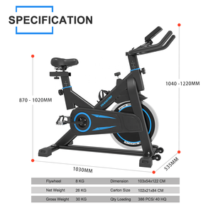 Intérieur Vélo de Fitness Vélo Comprar Bicicletas de Vélo de Spinning pour Home <span class=keywords><strong>Gym</strong></span> - Product Image 4