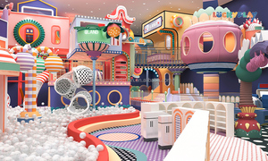Équipement de terrain de jeu intérieur commercial de nouvelle conception Kids Soft Play House Concept de jeu de rôle innovant - Product Image 4