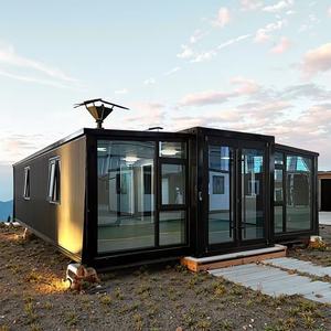 20 40 英尺集装箱 3 房间户型图 20 40 英尺可扩展集装箱房屋 - Product Image 1